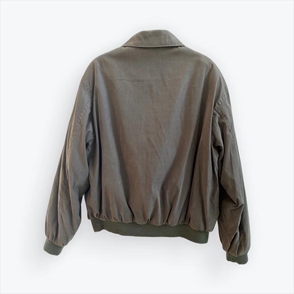 URBAN EQUIPMENT Microfiber Bomber Jacket | Olive Green | XL - Picture 2 of 7